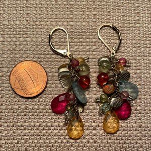 Delicate and Fun Beaded Earrings in Fun Colors